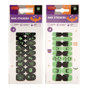 Fingernagelsticker - Halloween - Nachtleuchtend - 1 Stück