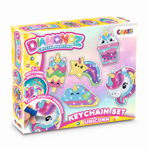 DIAMONDZ - Bastelset Anhänger - Kristall - Unicorn