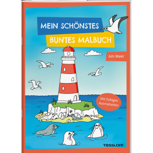 Mein schönstes buntes Malbuch - Am Meer