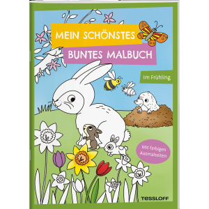 Mein schönstes buntes Malbuch - Im Frühling