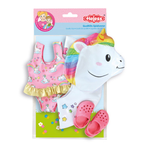 Puppenschwimmset - Einhorn Henri - Gr. 28-35 cm