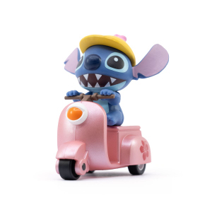Disney Stitch - Rückzugfahrzeug - Motorrad - pink