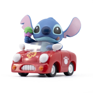 Disney Stitch - Rückzugfahrzeug - Sportwagen - rot