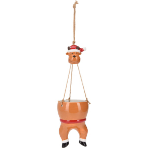 Hängeblumentopf - Weihnachten - Höhe ca. 57 cm - 1 Stück