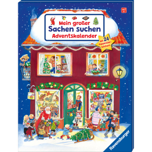 Mein großer Sachen suchen Adventskalender - Buch