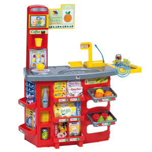 Spielzeug-Supermarkt mit Zubehör