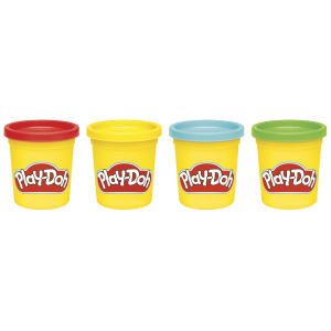 Play Doh - Klassische Farben - 4er Pack Knete
