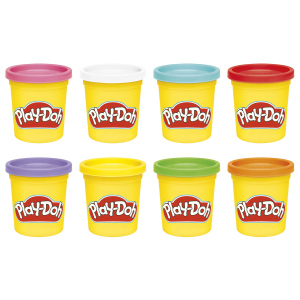 Play Doh - Regenbogen Farben - 8er Pack Knete