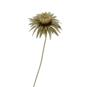 Kunstblume - Sonnenhut - gold - ca. 50 cm