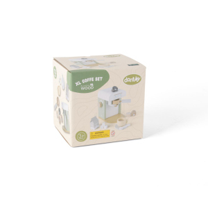 Kaffeemaschine aus Holz - 13-teilig