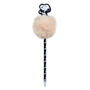 Snoopy - Kugelschreiber mit Pom Pom Topper
