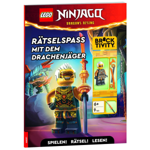 LEGO® NINJAGO® - Rätselspaß mit dem Drachenjäger - mit Minifigur Rapton mit Speer