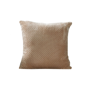 Kuschelkissen gefüllt - Latte - ca. 45 x 45 cm