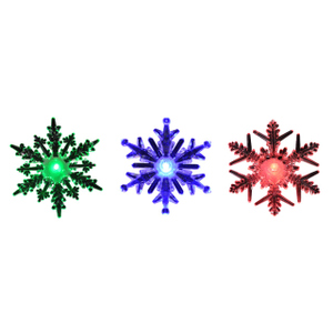 LED Fensterdeko - Schneeflocke - 1 Stück