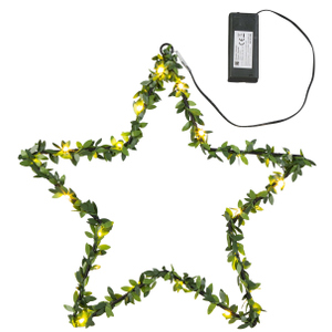 LED Kunstblumen-Hängedeko Silhuette - 1 Stück