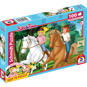 Bibi & Tina - Kinderpuzzle - Sommerausritt - 100 Teile