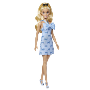 Barbie - Fashionistas Puppe - Blaues Kleid