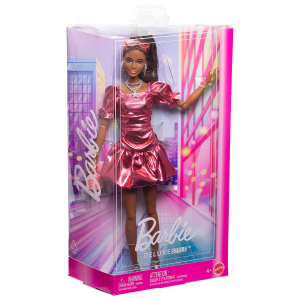 Barbie - Deluxe Style Puppe - Rosa Metallic-Outfit