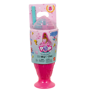 Barbie - Pop! Reveal Treats Serie - Pinkfarbene Puppe
