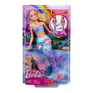 Barbie - Flower Magic - Meerjungfrauen Puppe