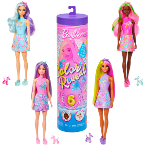 Barbie - Color Reveal - Ballontier-Puppe - 1 Stück