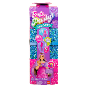 Barbie - Party Unboxed - Glam Party Serie - Pink Curvy Doll - Puppe - 1 Stück