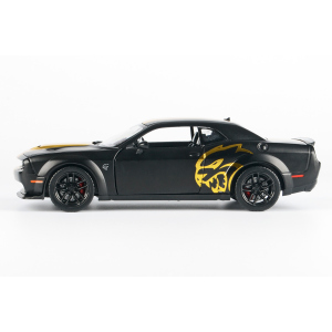 Motormax - 2018 Dodge Challenger SRT Hellcat Widebody - Midnight Eclipse - 1:24