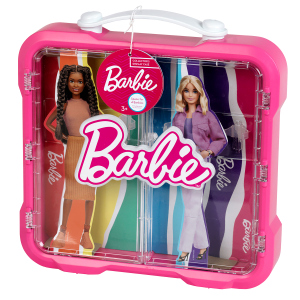 Barbie - Vitrinenkoffer mit Licht