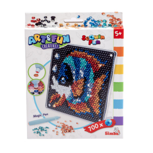 ART & FUN - Pailletten Painting - Fisch