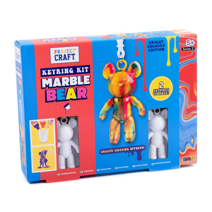 Marble Bear - Kreativset - Schlüsselanhänger - Neoneffekt
