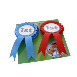 Besttoy - Siegerschleifen für Steckenpferde - 2 Stück