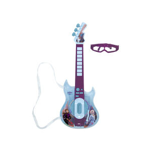 Die Eiskönigin - Kindergitarre + Brille mit Mikrofon