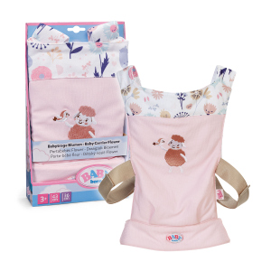 BABY born - Puppentragesitz - Blumen - 36-43 cm