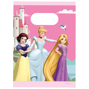 Disney Prinzessin - 4 Papiertüten - ca. 16 x 22 cm