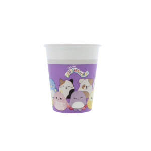 Squishmallows - 8 Pappbecher - 200 ml