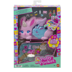 Polly Pocket - Baby und Häschenmama Schatulle