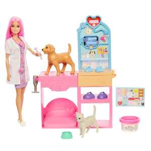 Barbie - Haustierklinik Spielset