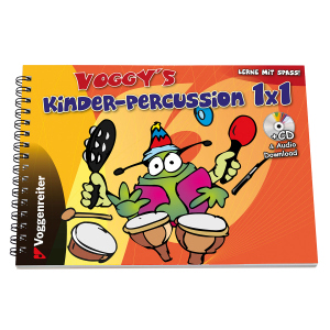 Voggys Kinder-Percussion 1x1 - Buch + CD