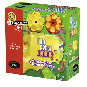 Konfettipistole - mit Munition