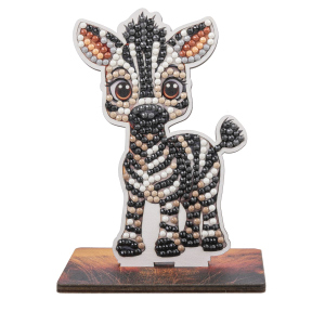 Crystal Art Buddies - Steckfigur Zebra