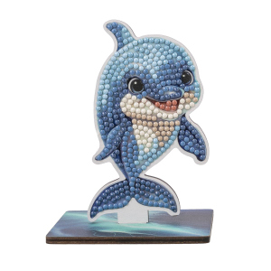 Crystal Art Buddies - Steckfigur Delfin