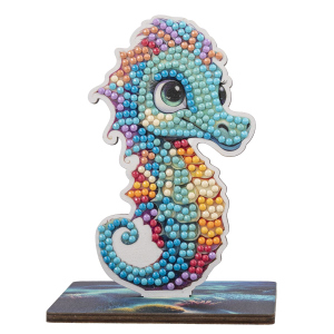 Crystal Art Buddies - Steckfigur Seepferd