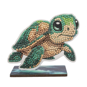 Crystal Art Buddies - Steckfigur Schildkröte
