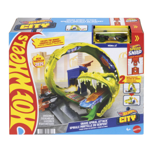 Hot Wheels - Spielset - City Snake Gas Station