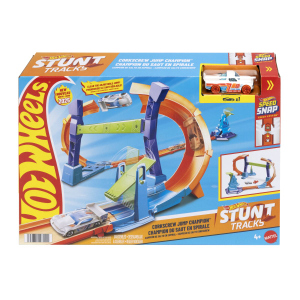 Hot Wheels - Spielset - Corkscrew Jump Champions 