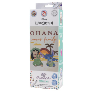 Disney Lilo & Stitch - Crystal Art - Scroll-Kit
