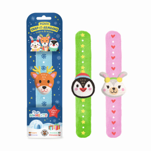 Schnapparmband - Plüsch - 1 Stück