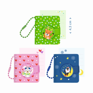 Mini Notizbuch - mit Anhänger - 1 Stück