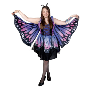 Kostüm - Schmetterling - Erwachsene -  in verschiedenen Größen erhältlich