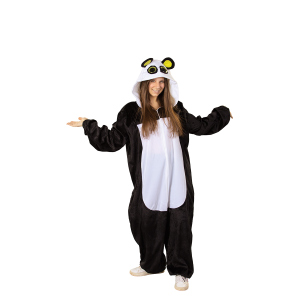 Kostüm - Panda - Einheitsgröße Erwachsene